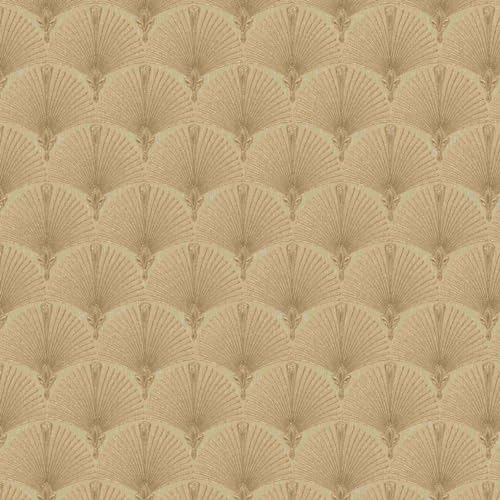 Erismann Tapete | Kollektion Versailles | 10346-30 | Vliestapete | Muster/Motive | 0.53 x 10.05 m | Gelb | Wohnzimmer | Flur | Büro | Küche | Wohnräume