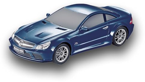 Cartronic RC Fahrzeug Mercedes-Benz SL 65 - ferngesteuertes Auto - Spielzeug-PKW 1:24 - blau-metallic - Remote Control car für Kinder ab 8 Jahren