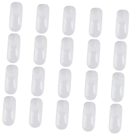 Ciieeo 20 Paar Transparenter Schuhspanner Schuhständer Aus Kunststoff Former Für Babyschuhe Säuglingsstiefel Socken Für Babys Klare Stiefel Babysocken Baby Schuhe Handgefertigt Kind PVC