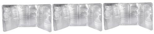 IMIKEYA 3 Stücke Öl Splatter Schild Für Küche Aluminium Folie Herd Spritzschutz Montiert Wärme Isolierung