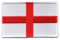 GBJUK Embroidered Sew on or Iron on St George England Flag Patch Badge for Clothes and Bags