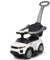 COSTWAY 3 in 1 Rutschauto Schiebeauto, Rutschfahrzeug mit abnehmbarem Schiebgriff, Schutzbügel & verstecktem Stauraum, Spielzeugauto mit Hupe Musik Licht, Kinderauto für Kinder ab 1 Jahr (Weiß)