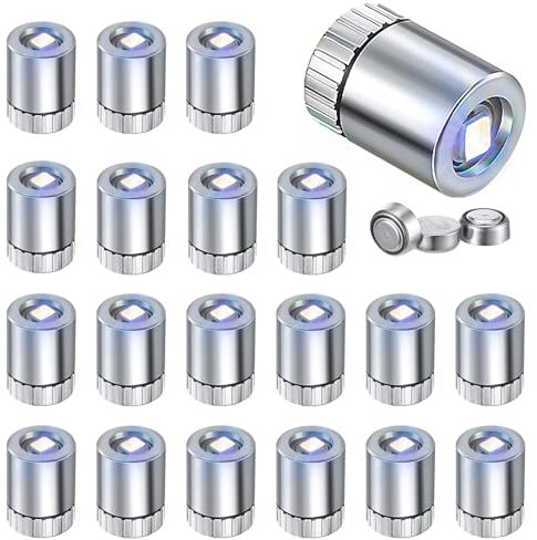 GSrenyu 20 Pcs Dolls House Lights,Mini led Lights,Multicolor Tiny Led Lights Electric Lights for DIY Miniature Lights Hand Craft Dolls House Accessories