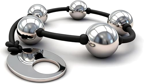 Analkette Analplug# für Frauen Analkugeln für Frau Mann Anfänger Xxl Anal Kette mit 5 Anal Beads Plug Liebeskugeln für die Frau Metall Liebeskugel Buttplug Edelstahl Analspielzeug für die Männer (XXL)