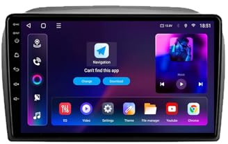 9 Pollici Android 13 Autoradio per Fiat Doblo 2 II 263 2009-2015 Navigazione GPS Touch screen con Bluetooth SWC FM RDS Radio AHD 4G/WIFI DVR Ventola di raffreddamento(4+64G)