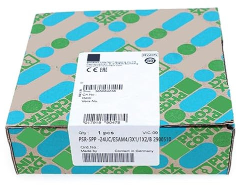 PSR-SPP -24UC/ESAM4/3X1/1X2/B 2900510 Nuovo In Scatola PSRSPP 24UC/ESAM4/3X1/1X2/B 2900510 Rapido e Sigillato In Scatola