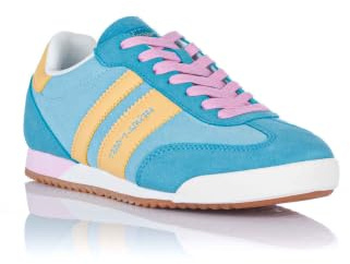 Teddy Smith - Sportschuhe Sneaker Damen Blau - Bequeme und vielseitige Schuhe - Casual Mode - Modell 12013201 (Größe 38)