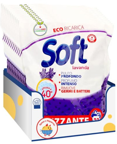 Detersivo in polvere lavanda – 22 misurini – Variazioni 4/8/12 Pezzi – 1,35 kg (12)