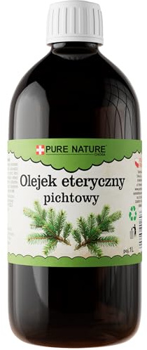 CHOSA Ätherisches Öl Pichtöl 1000ml - 100% Natürliches Duftöl für Diffuser Aromatherapie - Luftbefeuchter - Sauna & Massage – Intensiver Raumduft