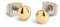 Boccia Damen Ohrstecker Gold Titan 5mm