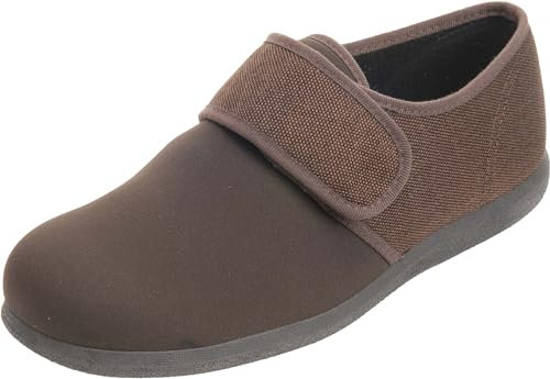 Cosyfeet James - Brown - 10-3H - Extra Wide Men's Shoes