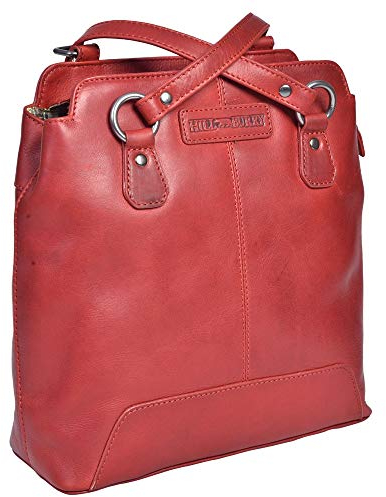 Hill Burry Rucksack Damen Frauen Wander Schultertasche Damentasche rot neu