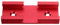 belupai T-Nut-Verbinder für Gehrungsschienen, 80 mm, Rot, 30 x 12,8 mm, für Tischsägen, Oberfräse, Tisch, Holzbearbeitungswerkzeug, 4 Stück