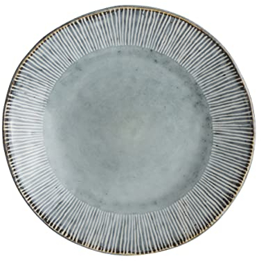 Dutch Rose Bord Plat 21,5 cm Blauw