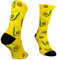Jungle Socks Lustige Bunte Lange Sportsocken für Männer und Frauen für CrossFit, Radfahren, Straße, Wandern, Laufen, Fitnessstudio - Lange Radsocken, MTB, Radsocken, Rennrad. EU 43-46