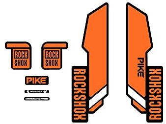 Adesivi compatibili con forcella Rock Shox Pike mod-1-29''