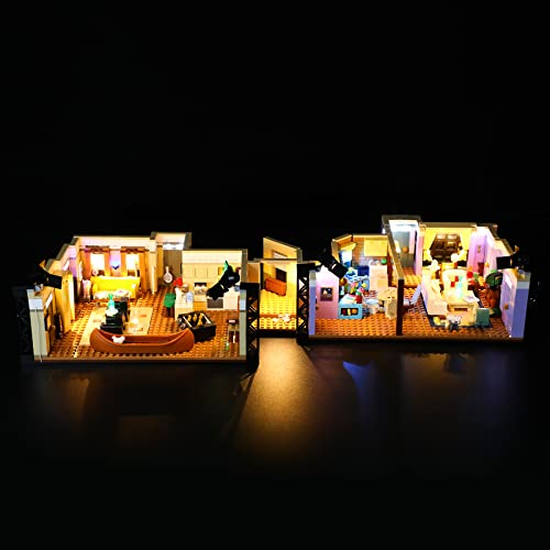 GEAMENT LED Licht-Set Kompatibel mit Lego The Friends Apartments - Beleuchtungsset für Creator 10292 Baumodell (Modell-Set Nicht enthalten)