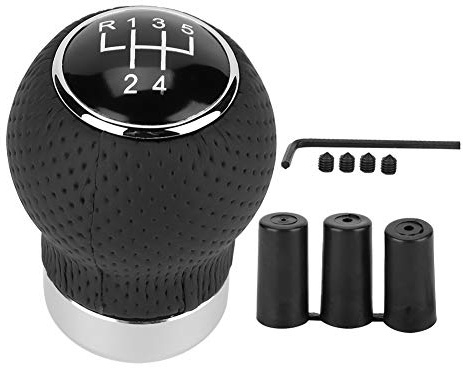 KFZ Schaltknauf Kopf, 5-Gang Universal Auto Schalthebel Kopf Gear Knob Manueller Schalthebel Schaltknaufabdeckung Adapter-Ersatz