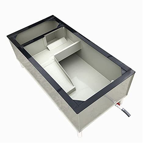 Aquarium Schildkröten Große Schildkröte Box Schildkröte Villa Schildkröte Box Schildkröte Teich Balkon Home mit Terrasse Zuchtbox Schildkröte Haus Schildkröte Habitat Zaun Holz Kleine Tierzuchtkasten