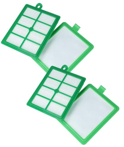 vhbw 2x HEPA-Filter, 2x Mikrofilter kompatibel mit AEG Electrolux Ultra Silencer AUS 4030...4045 Staubsauger
