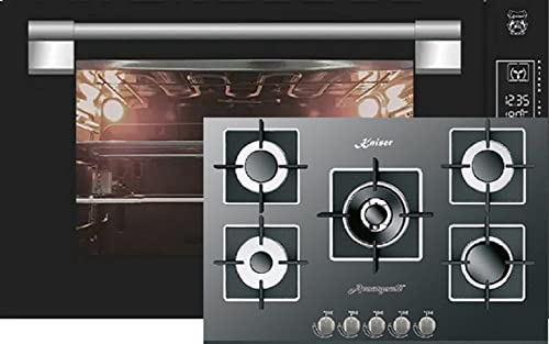 Kaiser EH 9309+KCG 8382, horno empotrado 90 cm 105 L + placa de gas 77 cm