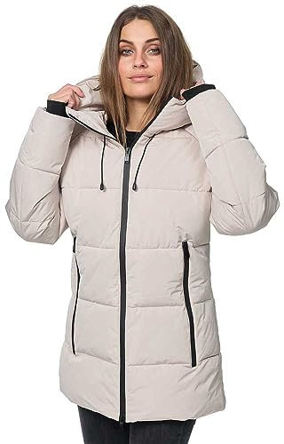 Lonsdale Frauen Winterjacke mit Kapuze SALLY Sand L, 117512