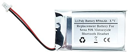 850mAh 3.7V Replacement Battery For Sena 50S Motorcycle Bluetooth Headset, helmet intercom, Battery Model: Sena ICP40/25/40P