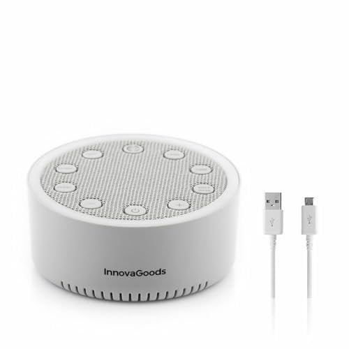 InnovaGoods V0103815 Machine à Bruit Blanc pour Dormir, Kunststoff, Multicolore