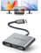 avedio links USB C zu HDMI Adapter, 4K hdmi Splitter 1 in 2 Out Extended Display, Type C to HDMI Splitter for Dual Monitors, MST (Extend Different Screen) Only for Windows, Not for Mac OS