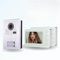 BT Security Portier interphone vidéo Modern 2 Fils - 2 Appartements - 2 écrans Blancs