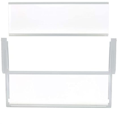 Masterpart Divided Glass Plate Shelf & White Frame To Fit Siemens Larder Fridges