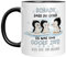 Abschiedsgeschenk für Kollegin Kaffeebecher | Abschieds-Tasse mit Pinguinen | Arbeitskollege | Tasse - Schade, dass du gehst | Beidseitiger Druck | Bürotasse zum Jobwechsel