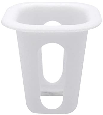 MISUVRSE 100pcs Giardino Sqaure Mesh Net Coppe Vasi Per Colonizzazione Idroponica Piantare Cesti Soilless Verdura Colonizzazione Cesto