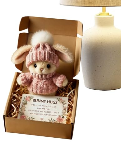Generico Plüschhase, Easy to use, Widely Used, - Mehrzweck-Begleiter von Umarmungen Puppe, weich zum Sammeln für Mädchen und Kinder Geburtstag Weihnachten | Outdoor Indoor Utility