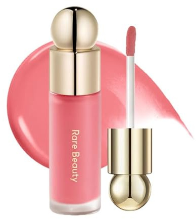 Rare Beauty Long Lasting Dewy & Matte Blushes, Langanhaltendes Rouge für das tägliche Make-up (Happy)