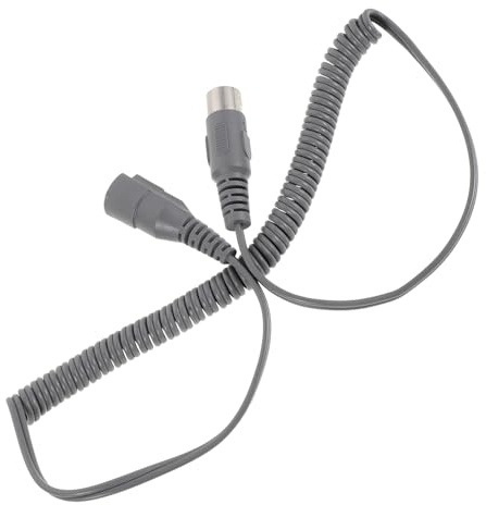 Cavo Manipolo per Punta Unghie 5 Pin in ABS e Metallo per Ricambio | Ricambio per Impugnatura Lima Elettrica, Abs e Metallo, Uso in Casa e Salone