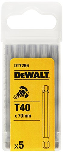 DEWALT DT7296-QZ - Puntas para tornillos Torx - 70 mm longitud.