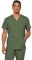 Dickies EDS Signature 81906 Schlupfkasack für Herren, mit V-Ausschnitt und Mehreren Taschen, aus weichem, gebürstetem Popeline, Oliv/Blatt für Mich (Leaf It to Me), 3X-Large Groß