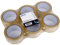Pavo - 6 Rollen Premium PP Pack-/Klebeband, Low Noise/Leise Abrollend, 66 m, 50 mm, transparent , 8000319