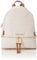MICHAEL KORS Damen Rhea Zip Handtasche, Weiß (Vanilla), 12.7x31.8x24.1 centimeters (W x H L) EU