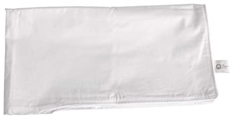 Bettenhaus Sachse Kopfkissen Hülle/Inlett zum Selbstbefüllen, Deutsche Qualität fein - Farbe 01 weiß, 40 x 80 cm