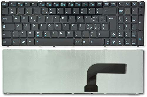 Siliconvalleystore Tastiera Italiana NSK-UGC0E Nero Compatibile con ASUS X53S Series