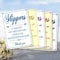 Slippers Dancing Shoes Feet Flip Flop Wedding Table Sign Card A4
