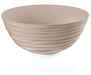 Guzzini Tierra Contenitore L, Pio&Tito Toso, Ø25 x H10.5 cm, 3100 cc, Marrone