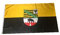 Stormflag Deutsche Sachsen - Anhalt Flagge(90cmx150cm) Polyester Pongee 90g mit Ösen mit Doppelnadel genäht.