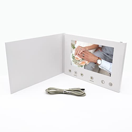 7 Video Brochure, A5 StoryBook - SB01, Upload Your Own Video & Images, 2gb memory