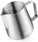 MaxMiuly Milk Frothing Pitcher,400ml Stainless Steel Milk Jug for Making Latte Art and Coffee Cappuccino,Coffee Milk Measuring Jug 14oz