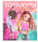 Depesche 11453 TOPModel - Malbuch Dance, coole Tanzoutfits zum selbst gestalten, 30 vorgezeichnete Figurinen, 3 Schablonen, 2 Stickerbogen und 8 Stoffdrucke zum Ausschneiden