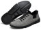 BSTL Scarpe da Moto da Moto Fatte a Mano Comfort e traspirabilità Stivali da Corsa alla Caviglia Corti da Motociclista Scarpe da Ginnastica Casual estive Pieghevoli in Pelle da Uomo,Grey-43