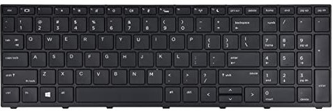 Replacement Keyboard for HP Probook 450 G5 455 G5 & Probook 470 G5 Laptop, Probook 470 G5 Keyboard with Backlit US Layout